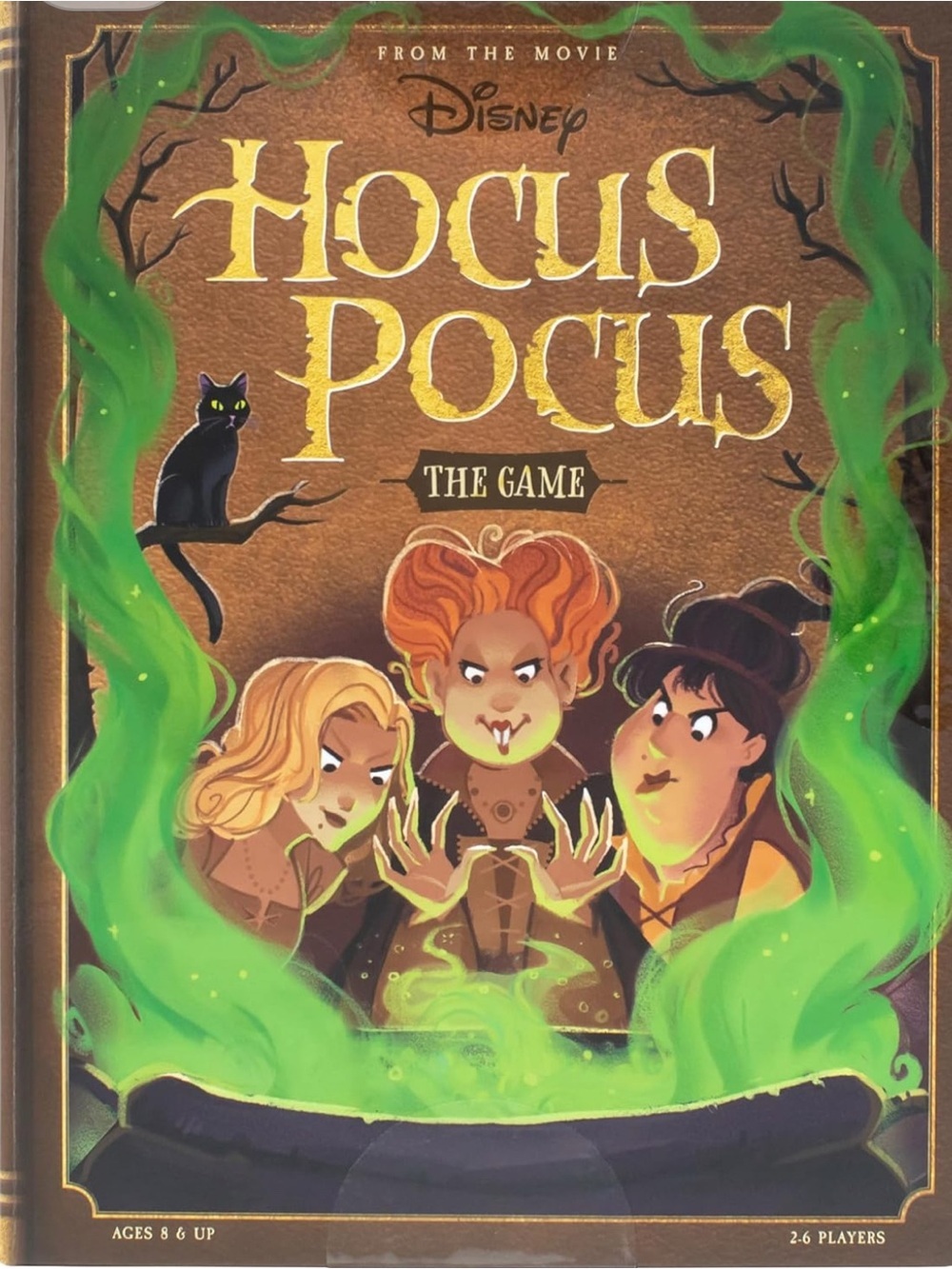 Ravensburger Disney Hocus Pocus The Game - Brown and Green